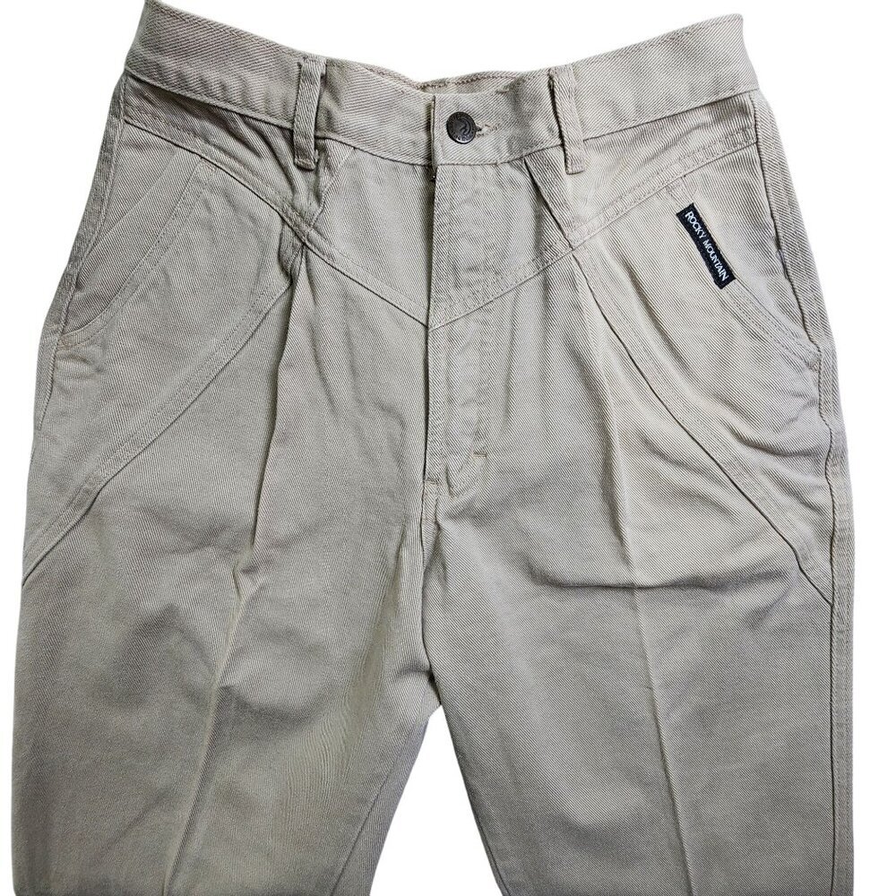 Rocky Mountain Clothing Women's Beige Cotton Pants Size 31